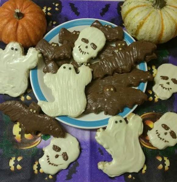 Kruche ciasteczka na Halloween