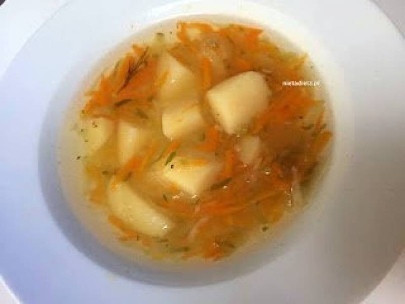 Wegańska zupa ogórkowa. Szybka i smaczna :)