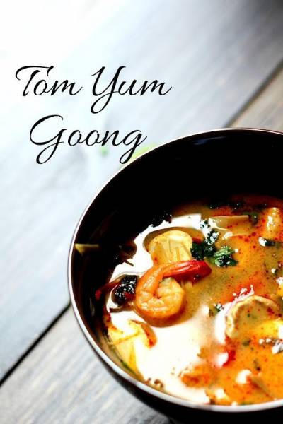 Tajska zupa Tom Yum Goong