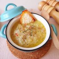 Rozgrzewająca zupa cebulowa (Zuppa di cipolle)