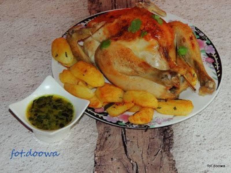 Kurczak pieczony według receptury Hestona Blumenthal'a