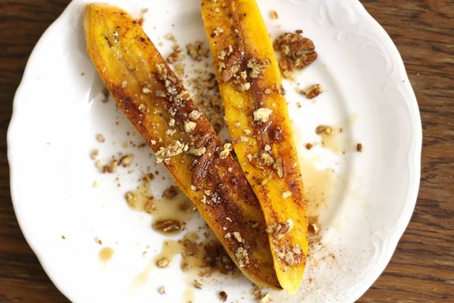 Smażone plantany – prosty i efektowny deser