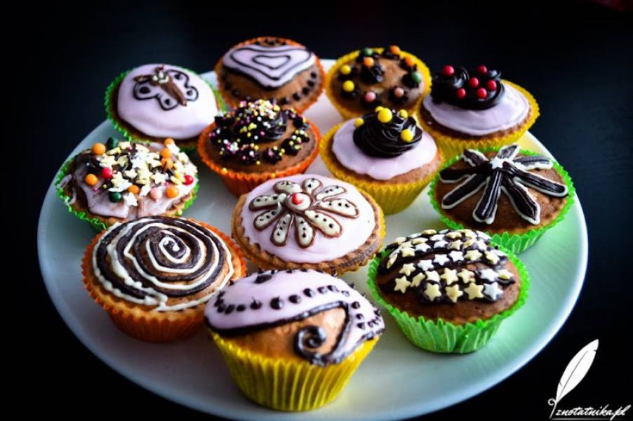 Muffinkowe zabawy w kuchni - waniliowe cupcake