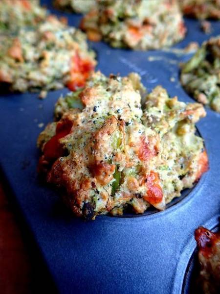 Muffiny warzywne – pyszny warzywny dodatek do obiadu