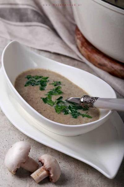 Zupa pieczarkowa – krem
