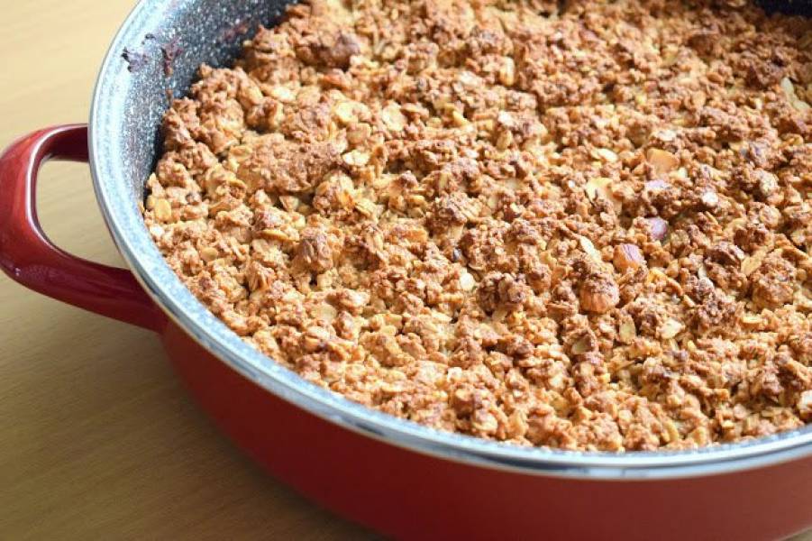 Przepyszne i zdrowe crumble jabłkowe :)