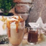 Latte z Inką i karmelem z masłem orzechowym / Peanut butter caramel chicory coffee latte