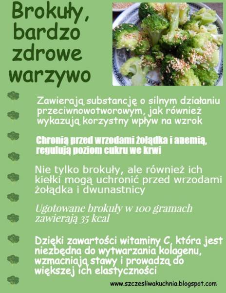 Gotowany brokuł z prażonym sezamem. Jak uprażyć sezam?