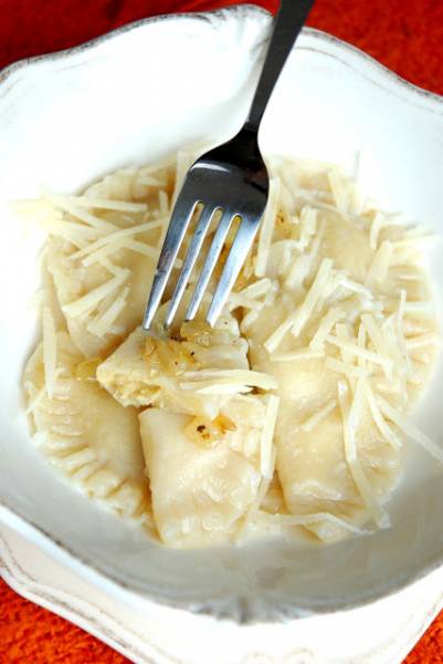 Pierogi z soczewicą i tofu