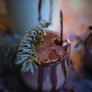 Świąteczna kawa waniliowo- czekoladowa z konfiturą malinową