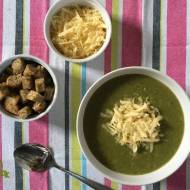 Zupa krem ze szpinaku i ziemniaków
