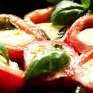 Pomidorki zapiekane z mozzarellą