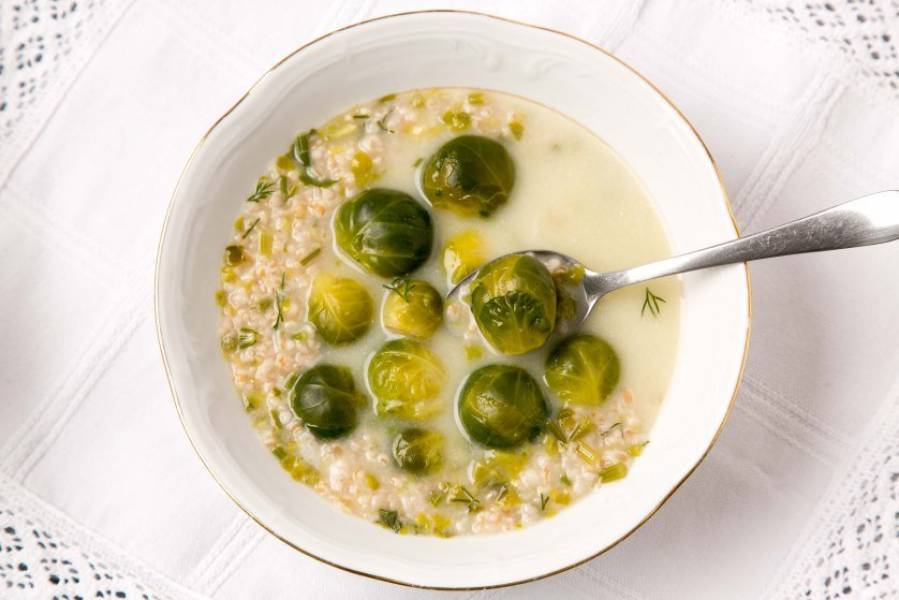 The Lonely Winter Brussels Sprouts Soup. It’s “lonely”, but you don’t have to eat it alone