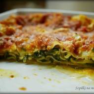 Szybki obiad: Lasagne wegetariańska z dynią i szpinakiem