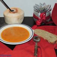 Waniliowa zupa krem z dyni na ostro