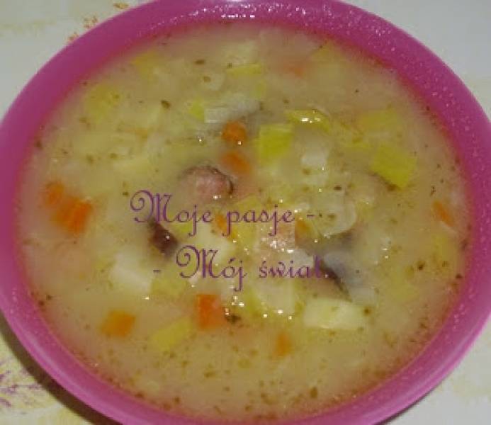 Rozgrzewająca i sycąca zupa z porów
