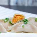 Pierogi z marchewką i tofu