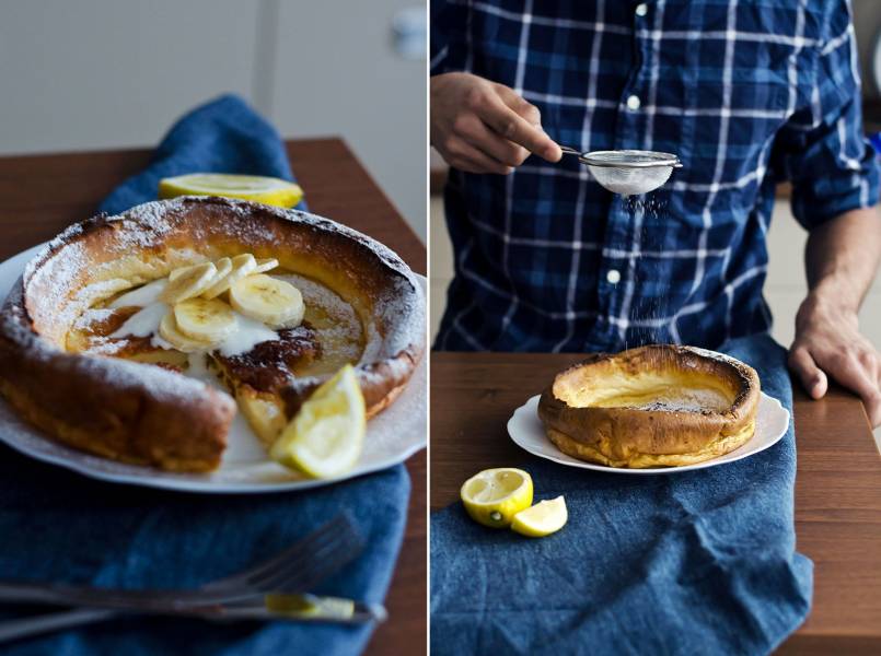 Dutch baby – pieczony naleśnik