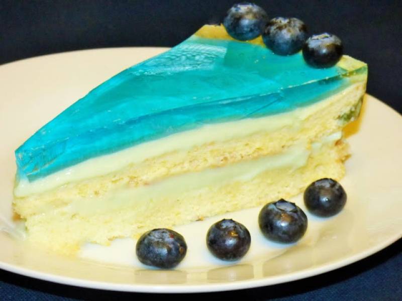 Ciasto ,,Błękitna laguna