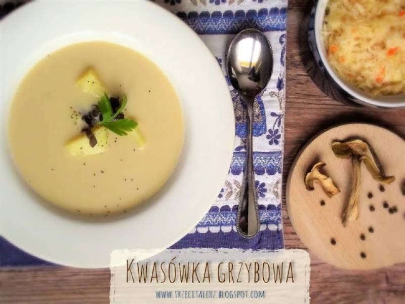 Kwasówka grzybowa – kuchnia podkarpacka