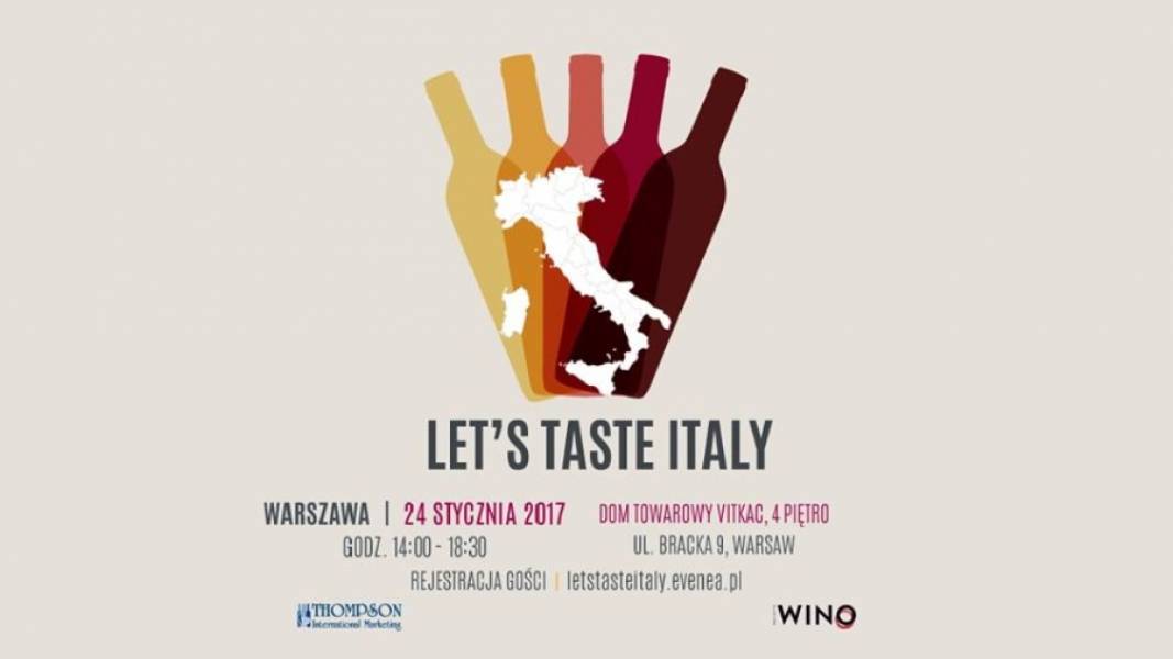 24 stycznia – Let’s taste Italy – Warszawa