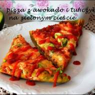 Pizza z awokado -zielona pizza dla każdego