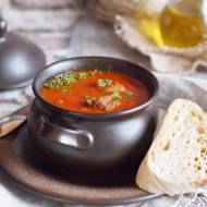 Zupa gulaszowa z wołowiną / Beef goulash soup