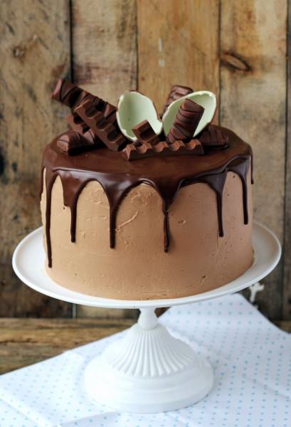 Tort potrójnie czekoladowy z kinder czekoladą…