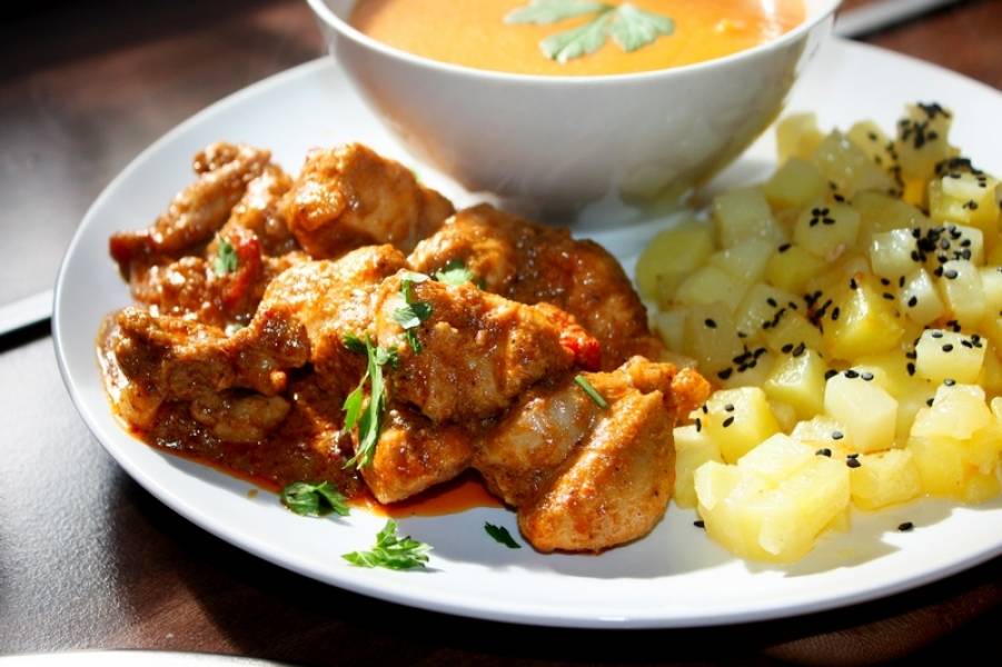 Kurczak curry z Sambar Masala