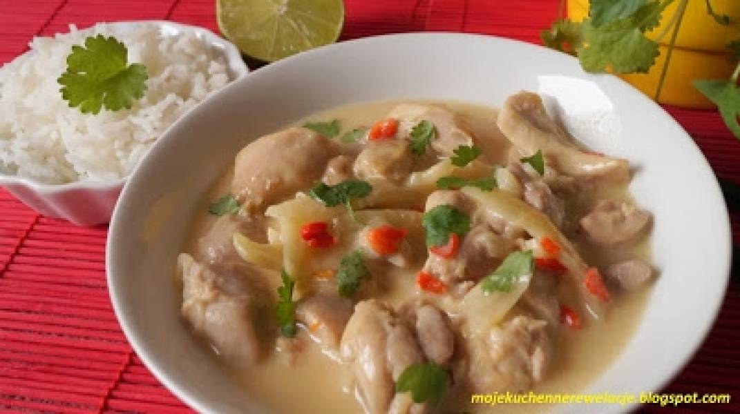 Tajskie curry z kurczakiem