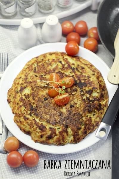 Babka ziemniaczana z ugotowanych ziemniaków