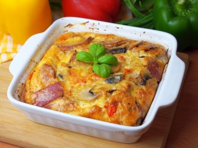 Fritata pieczona w piekarniku