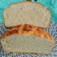 Szybki chleb pszenno - żytni z błonnikiem z garnka żeliwnego