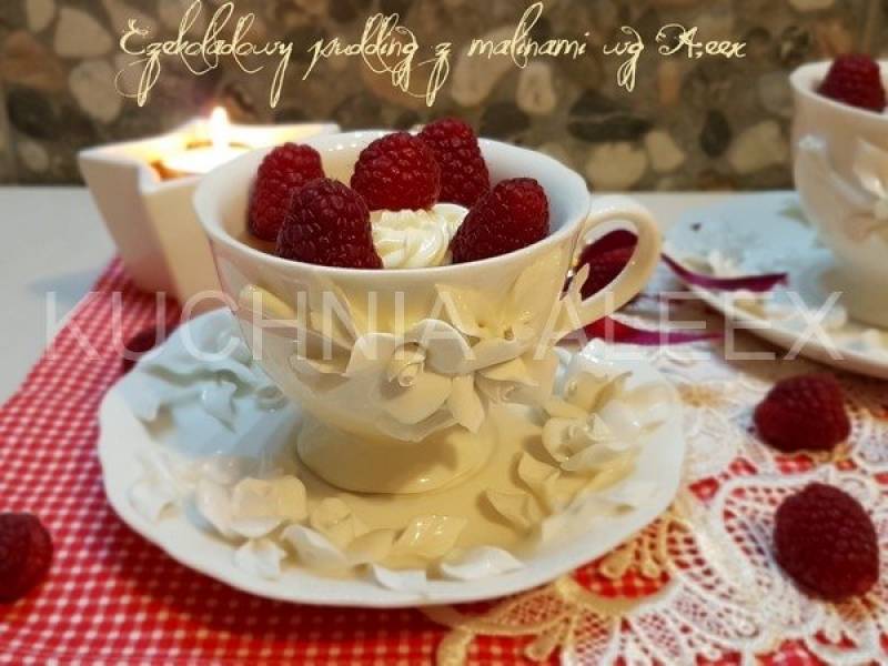Czekoladowy pudding z malinami wg Aleex (TM5)