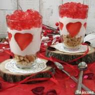 Walentynkowe desery sernikowe