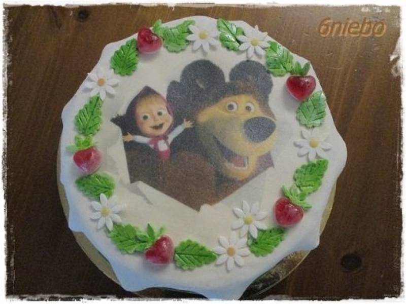 tort z Maszą i niedźwiedziem