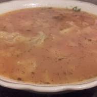 Efekt uboczny obiadu na jutro :D zupa z włoskiej kapusty :D