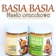 Masło orzechowe Basia Basia naturalne i z białą czekoladą - Alpi Smaki
