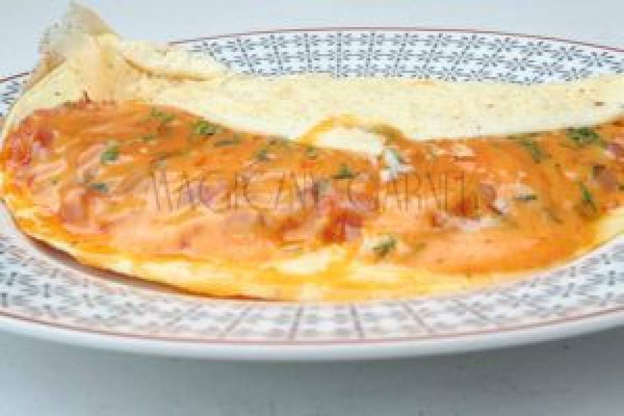 Omlet z pomidorami po francusku