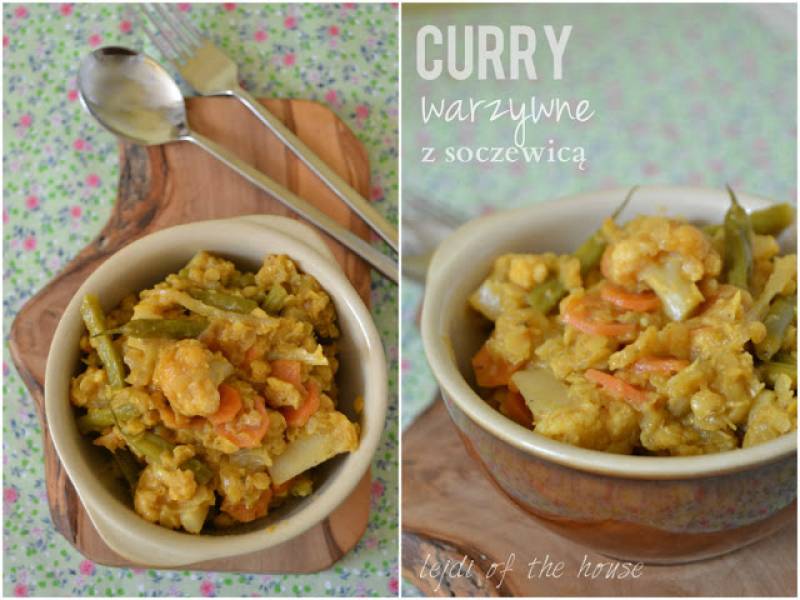 Curry soczewicowo - warzywne...