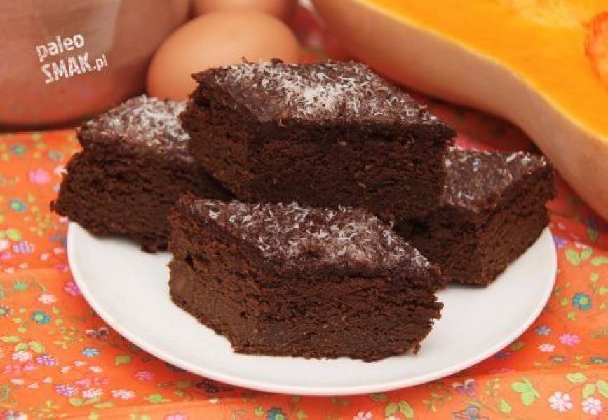 Brownie z dyni (ciasto czekoladowe paleo)