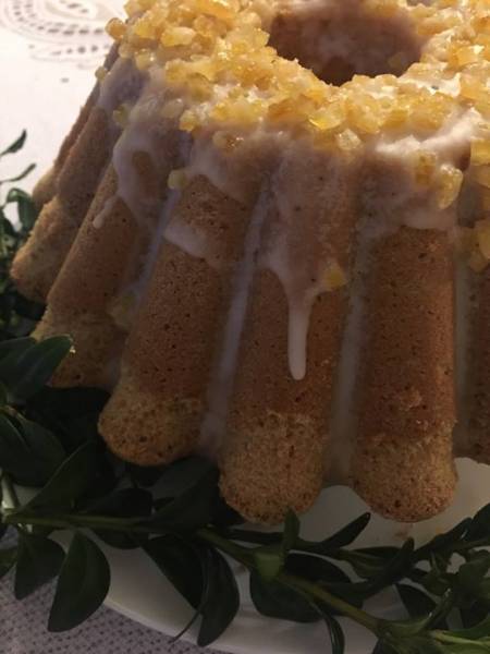 Ciasto cytrynowe piaskowe – bardzo łatwe
