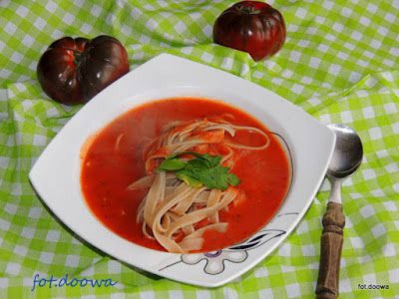 Zupa - szybki krem pomidorowy