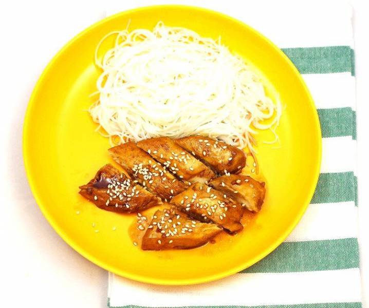 Kurczak w sosie teriyaki