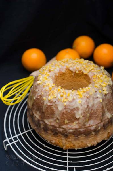 Babka piaskowa pomarańczowa