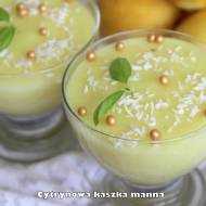 Cytrynowa kaszka manna