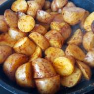 Ostre pieczone ziemniaki