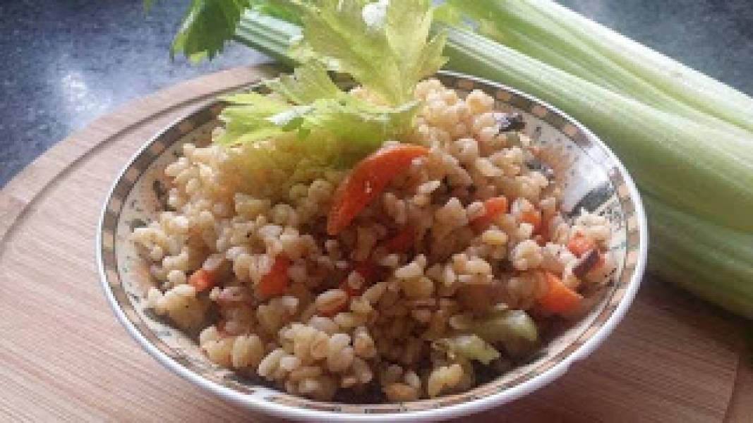 kasza bulgur z warzywami