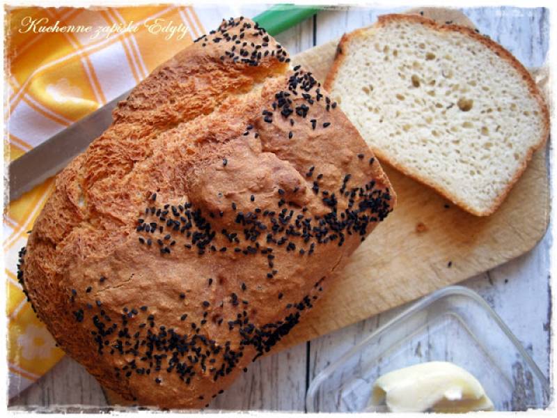 Chleb na kefirze – bez wyrabiania i wyrastania