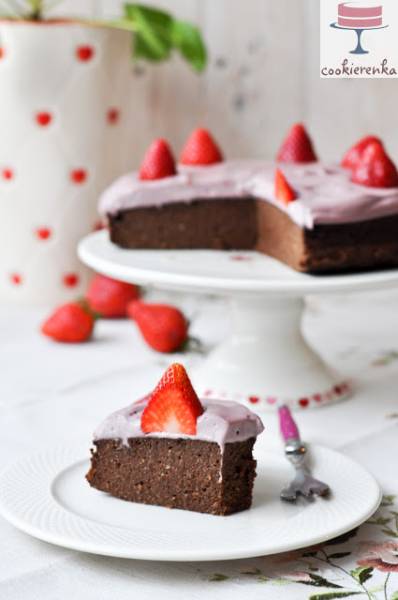 Quinoa chocolate fudge cake...